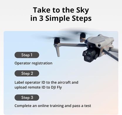 Air 3 Dual 4K Drone / طائرة Air 3 بكاميرتين 4K