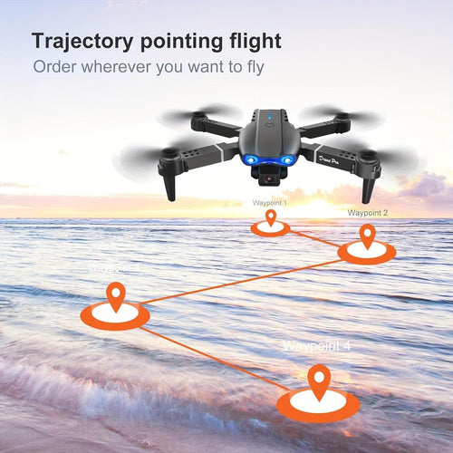E99 HD Smart Drone with Dual Camera & Obstacle Avoidance | درون E99 HD الذكي بكاميرتين وتقنية تجنب العوائق**